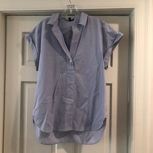 JCrew striped button up shirt